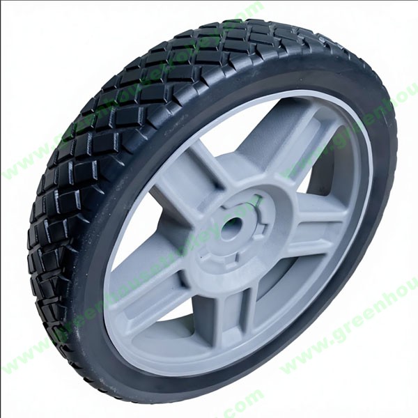 8 Inch Plastic Standard Push Lawn Mower Wheels 8 Inch PVC Wheel for Generator Air Compressor Handtruck Tire and Wheel