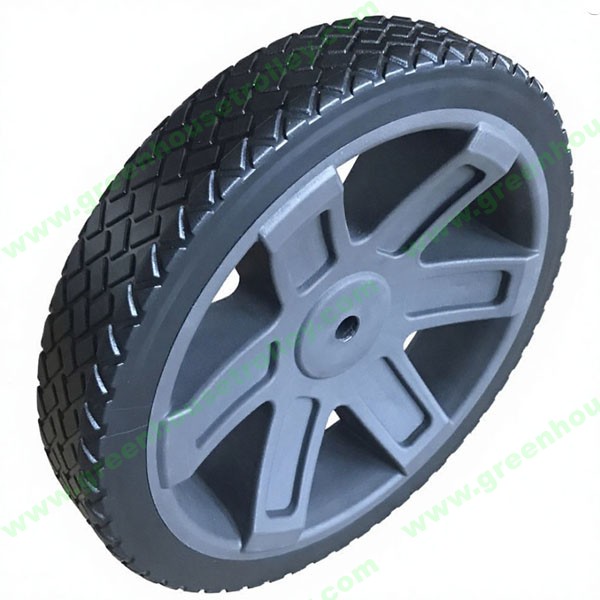 10 Inch Lawn Mower Tire and Wheel 10'' PVC Wheel for Generator Air Compressor Handtruck 
